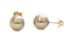 Tahitian Cultured Pearl Studs 10-10.5mm - Assorted Colors