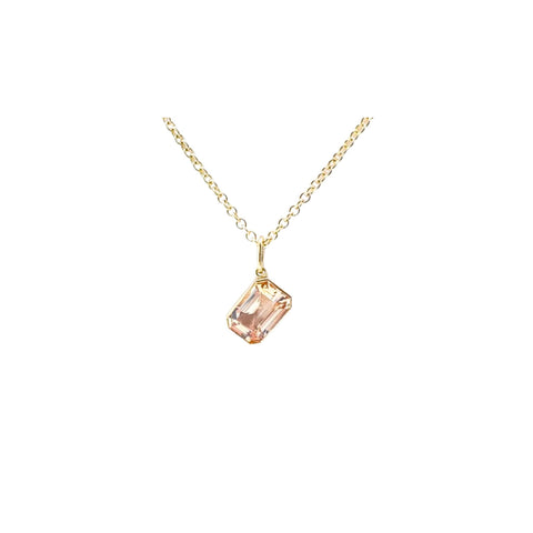 Fancy Colored Sapphire Pendant Necklace