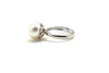 Freshwater Cultured Pearl Solitaire Ring